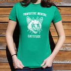 Pawsitive Mental Cattitude Wild Eyed Cat Face