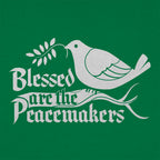 Blessed Are the Peacemakers Dove with Olive Branch