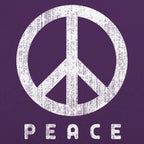 Peace Sign Vintage Distressed Peace Symbol