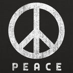 Peace Sign Vintage Distressed Peace Symbol