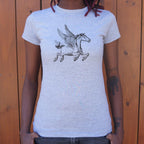 Pegasus Winged Horse Illustration