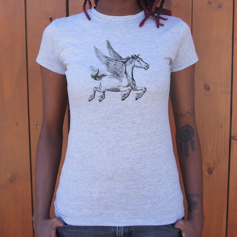 Pegasus Winged Horse Illustration