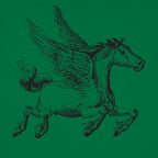 Pegasus Winged Horse Illustration