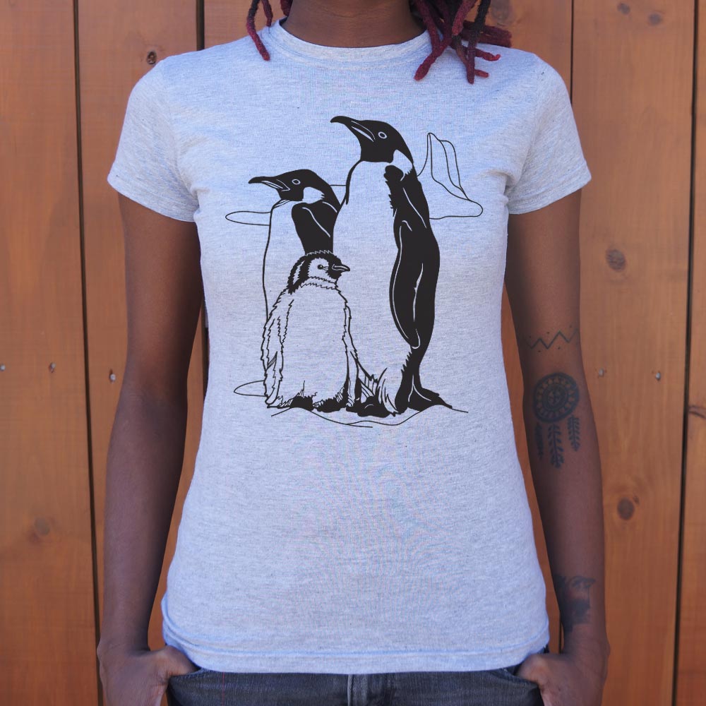Penguin Family Illustration