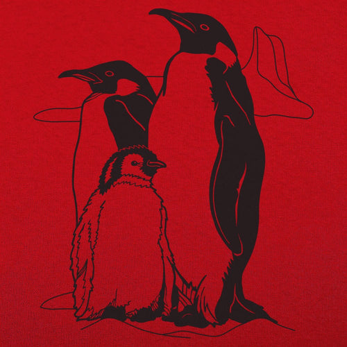 Penguin Family Illustration