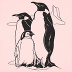Penguin Family Illustration