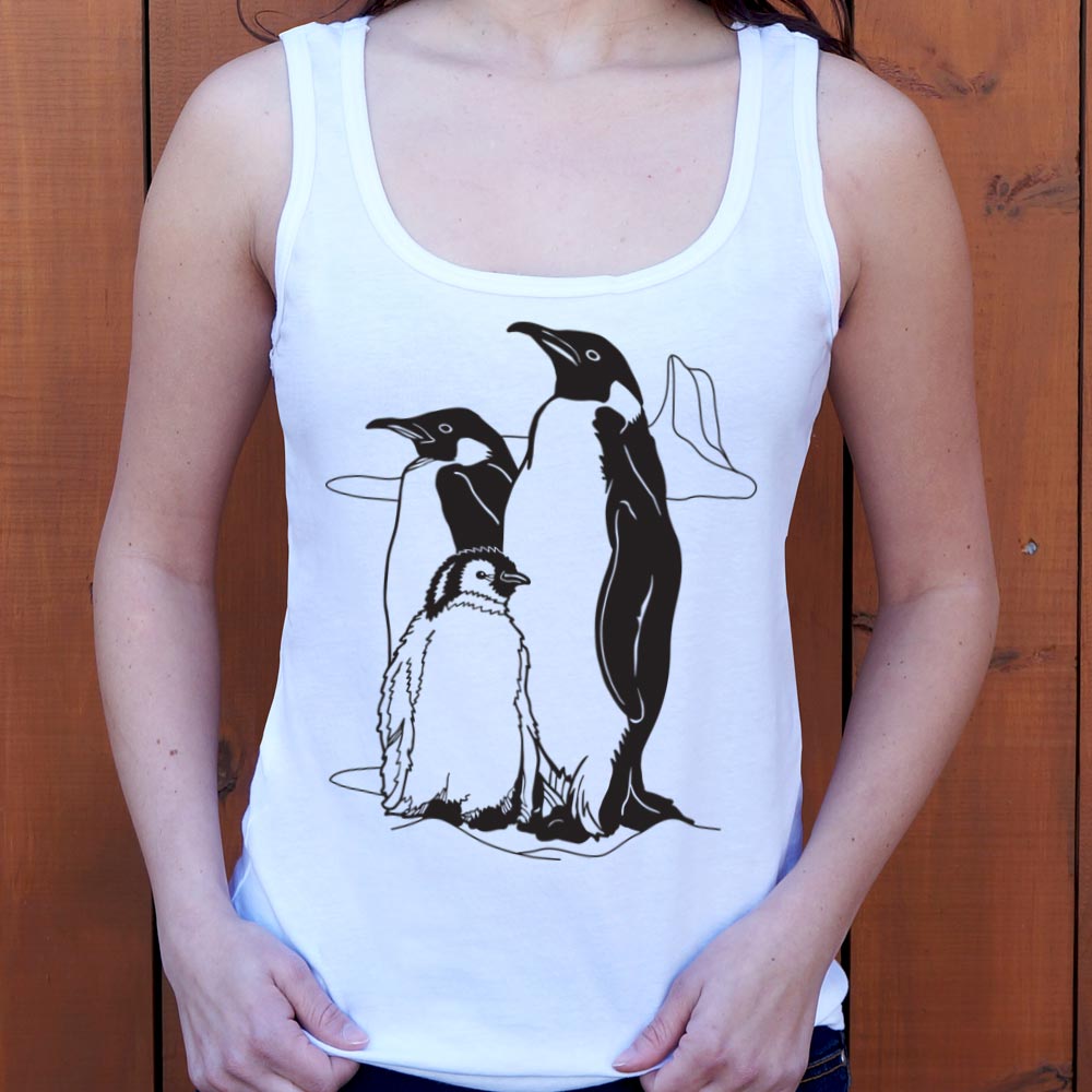 Penguin Family Illustration