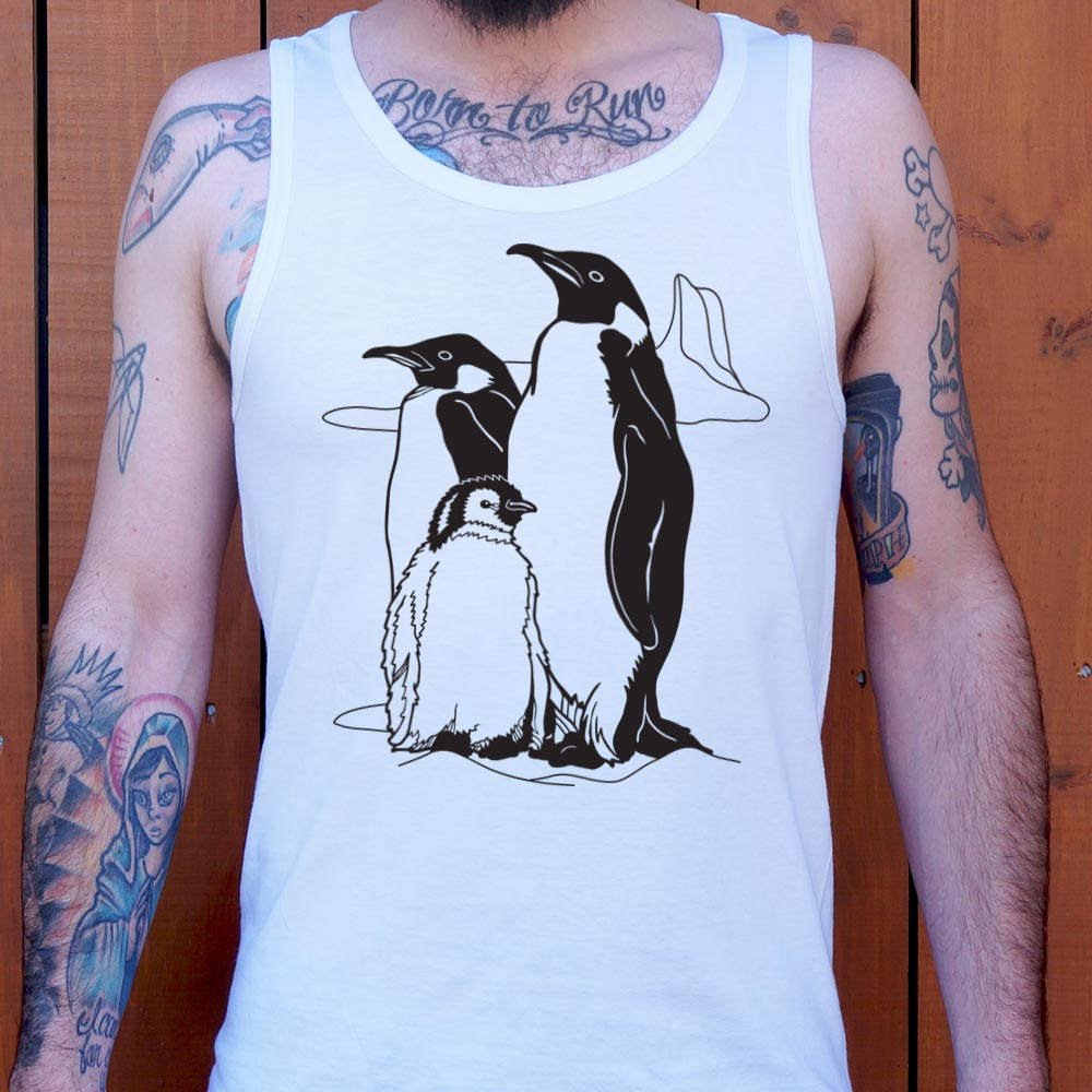 Penguin Family Illustration