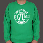 Every Day Is Pi Day. Pi Symbol Badge for March 14th