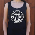 Every Day Is Pi Day. Pi Symbol Badge for March 14th
