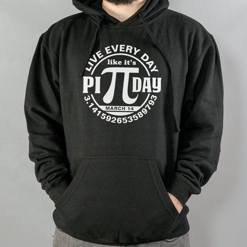 Every Day Is Pi Day. Pi Symbol Badge for March 14th