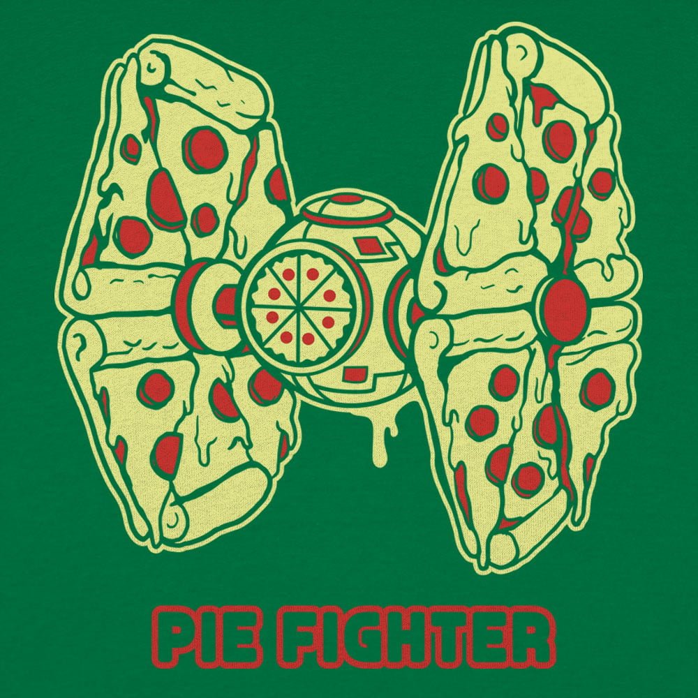 Pie Fighter Pizza Space Fighter Ship