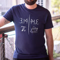 Pi Mirrors Pie 3.14 Symbol and Slice of Pie
