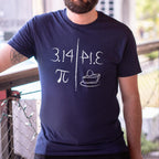 Pi Mirrors Pie 3.14 Symbol and Slice of Pie