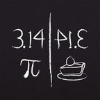 Pi Mirrors Pie 3.14 Symbol and Slice of Pie