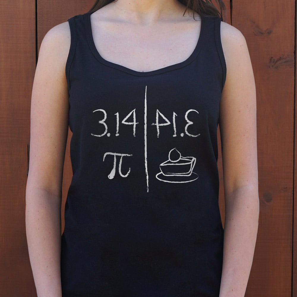 Pi Mirrors Pie 3.14 Symbol and Slice of Pie