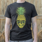 Pineapple Skull Wearing Sunglasses