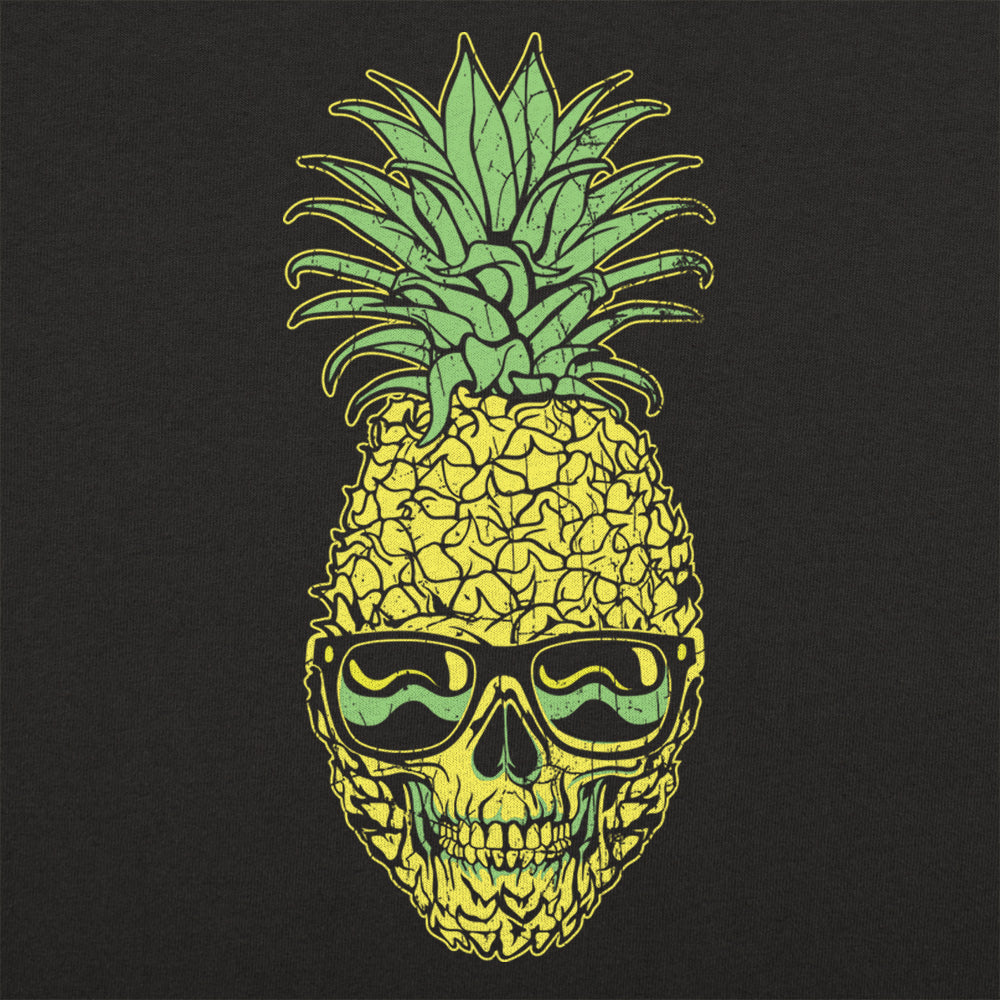 Pineapple Skull Wearing Sunglasses