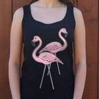 Pink Flamingos Plastic Lawn Ornaments
