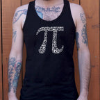 Pi Of Pi Symbol Made of the Word Pi