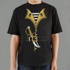 Pirate Costume with Sword and Skull Collar
