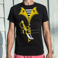 Pirate Costume with Sword and Skull Collar