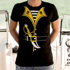 Pirate Costume with Sword and Skull Collar