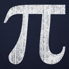 Pi Symbol Distressed Math Design