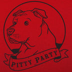 Pitty Party Pit Bull Dog Portrait