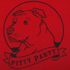 Pitty Party Pit Bull Dog Portrait