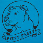 Pitty Party Pit Bull Dog Portrait