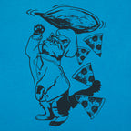 Pizza Cat Chef Tossing Dough and Pepperoni Slices