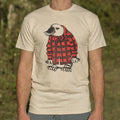 Plaidypus Platypus Wearing Red Plaid Flannel