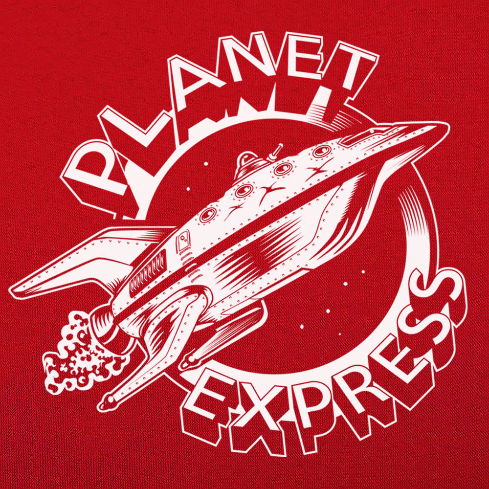 Planet Express Delivery Spaceship Emblem