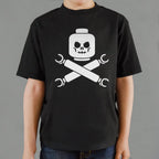 Plastic Block Pirates Toy Skull and Crossbones