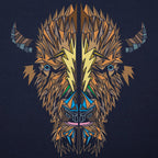 Polygon Bison Full Color