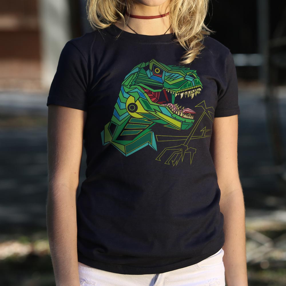 Polygon T. Rex Full Color