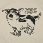 Porgi Corgi Space Creature and Corgi Mashup