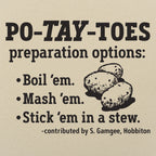 Po-Tay-Toes Potato Preparation Guide