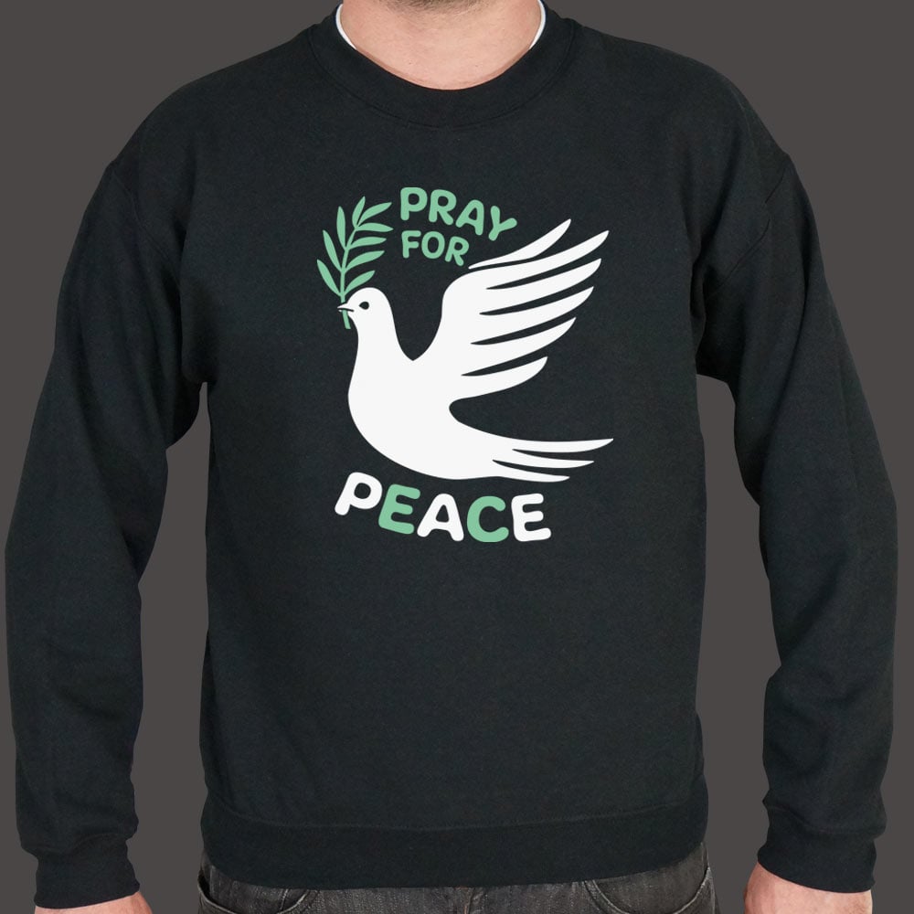 Pray For Peace Dove with Olive Branch