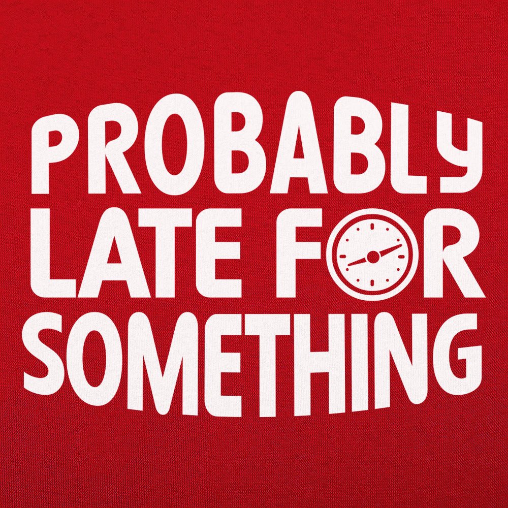 Probably Late for Something Clock Design