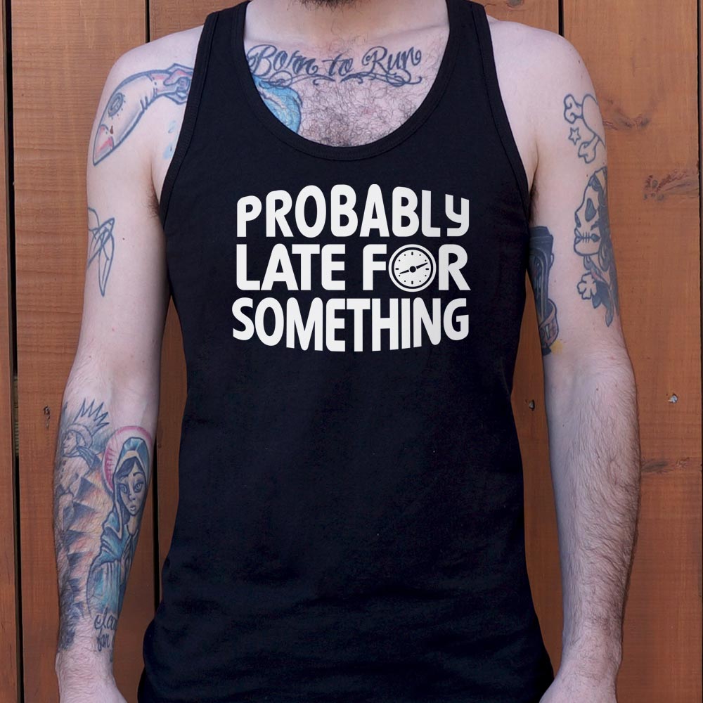 Probably Late for Something Clock Design