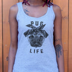 Pug Life Gangster Pug Dog with Bandana