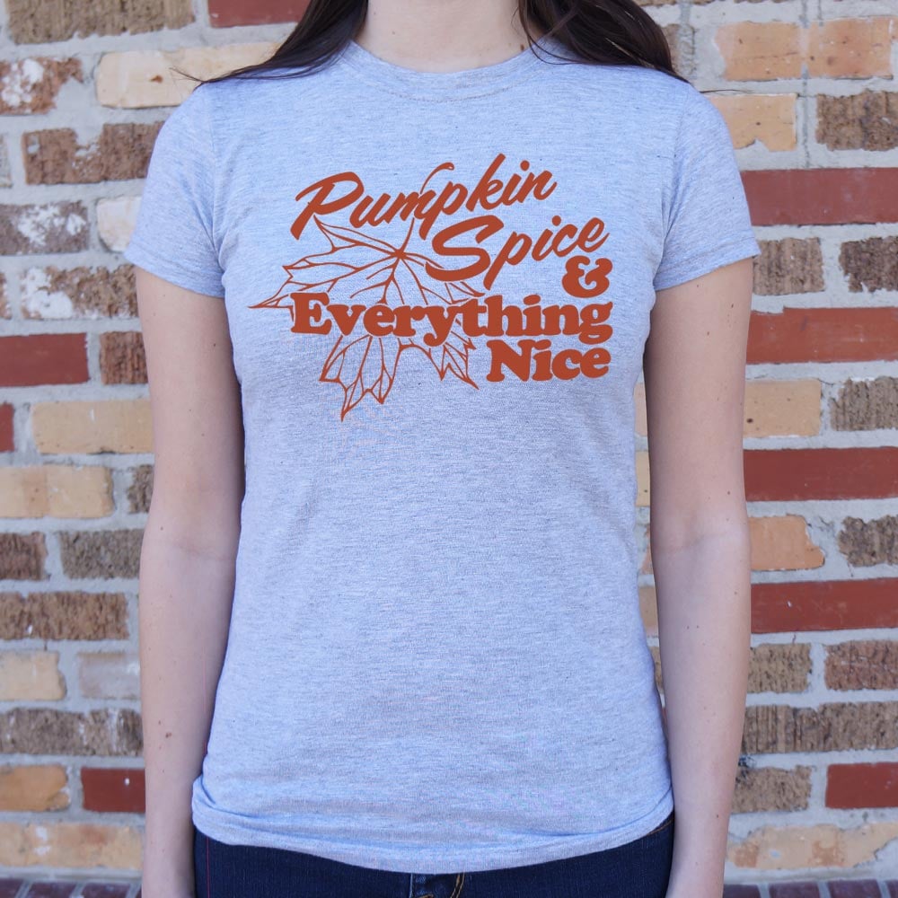Pumpkin Spice and Everything Nice Fall Leaf Design