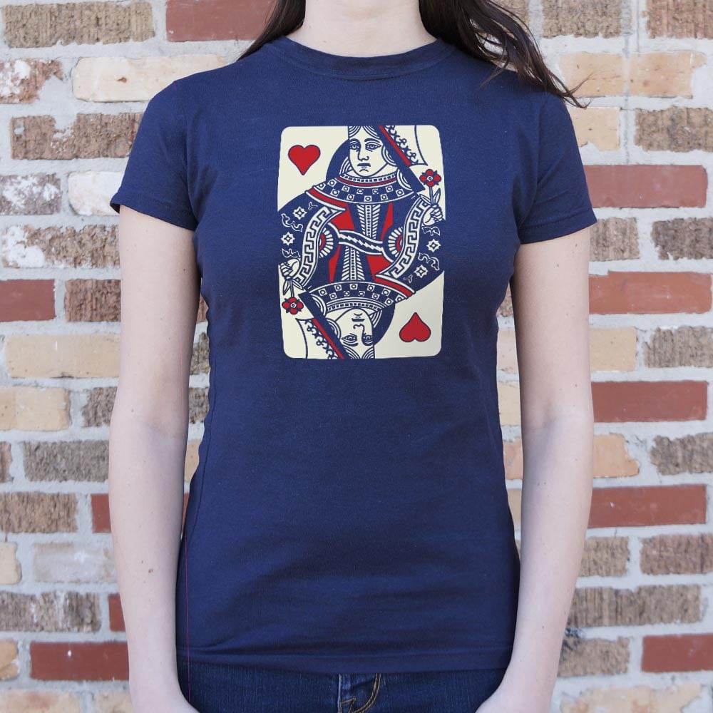 Queen of Hearts Playing Card