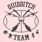 Quidditch Team Crossed Broomsticks Emblem