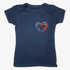 Rainbow Heartbeat Tee