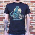 Raptor Cycle Velociraptor Riding a Motorcycle