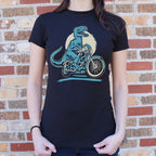 Raptor Cycle Velociraptor Riding a Motorcycle