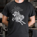 Reaper on Horseback